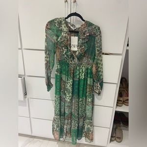 Zara Multi Color Maxi Dress | NEW